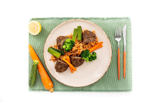 Beef oats patty - Cut Bulk RestBeef oats patty