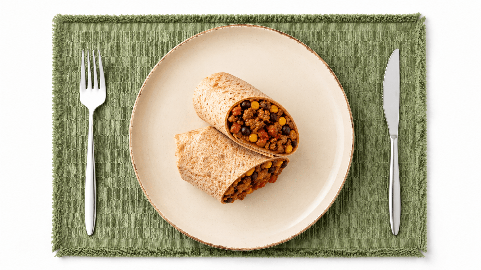 Beef con carne wrap - Cut Bulk RestBeef con carne wrap