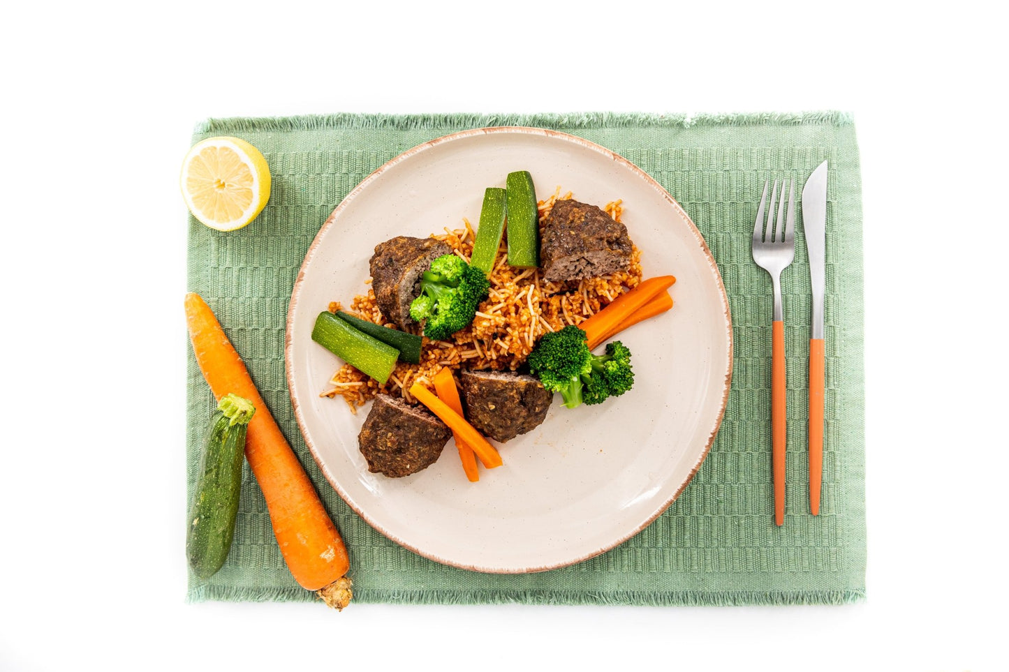 Beef oats patty - Cut Bulk RestBeef oats patty
