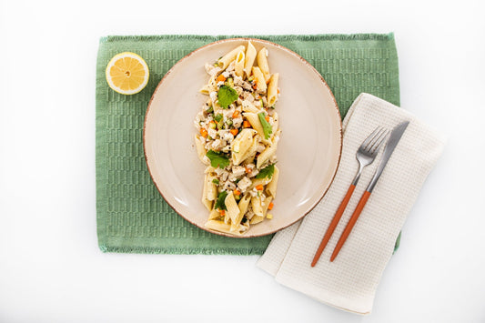 Chicken Pasta Salad - Cut Bulk RestChicken Pasta Salad
