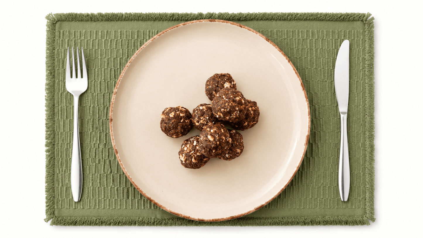 Ferrero Rocher Protein Ball - Cut Bulk RestFerrero Rocher Protein Ball
