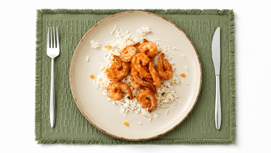 Mediterannean Prawns with Basmati - Cut Bulk RestMediterannean Prawns with Basmati