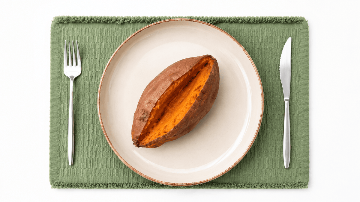 Oven Baked Sweet Potato 500gr - Cut Bulk RestOven Baked Sweet Potato 500gr