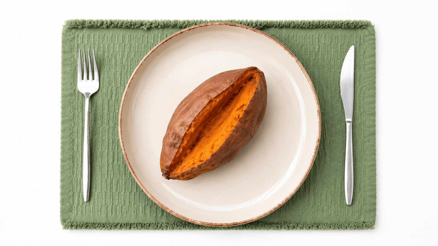 Oven Baked Sweet Potato 500gr - Cut Bulk RestOven Baked Sweet Potato 500gr
