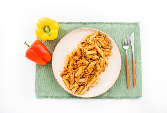 Soya Bolognese Pasta