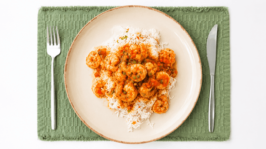 Tomato-Basil prawns - Cut Bulk RestTomato-Basil prawns